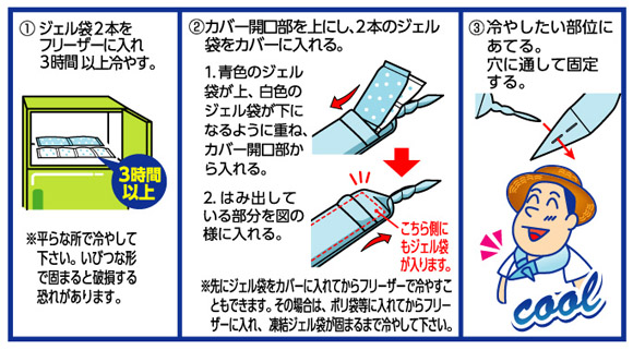 ネックールWⅡ使用方法